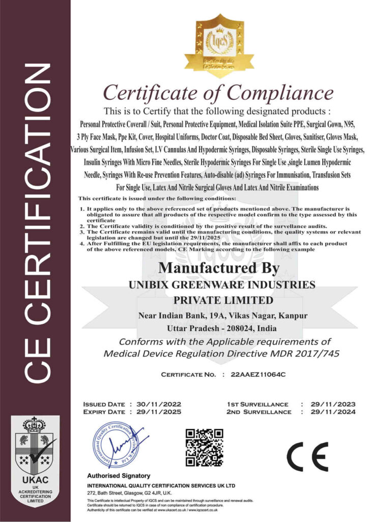 Certificate of Compliance